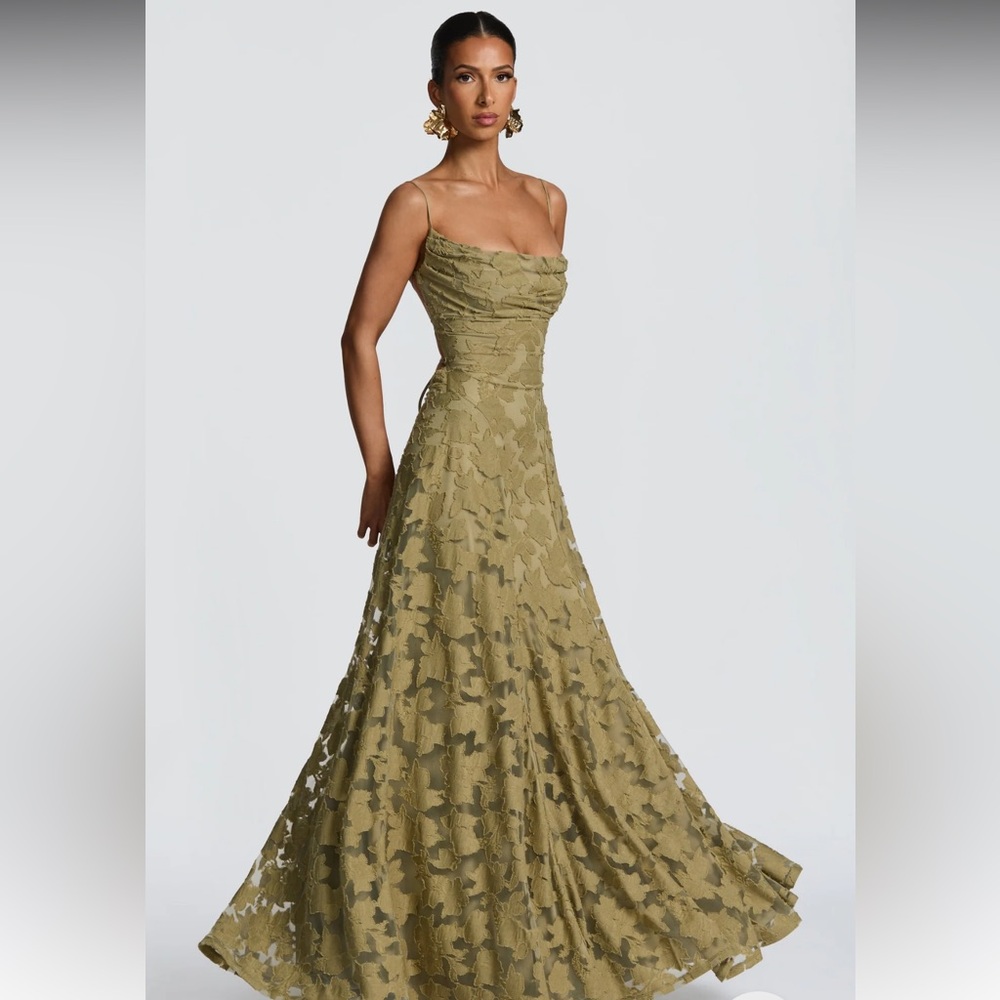 Babyboo FRANCIS MAXI DRESS - SAGE